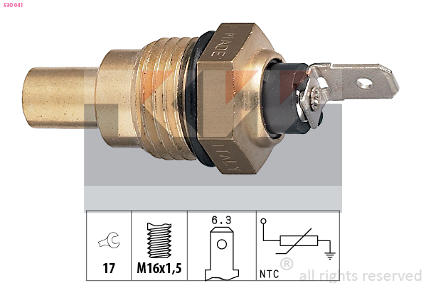 Senzor,temperatura lichid de racire 530 041 KW